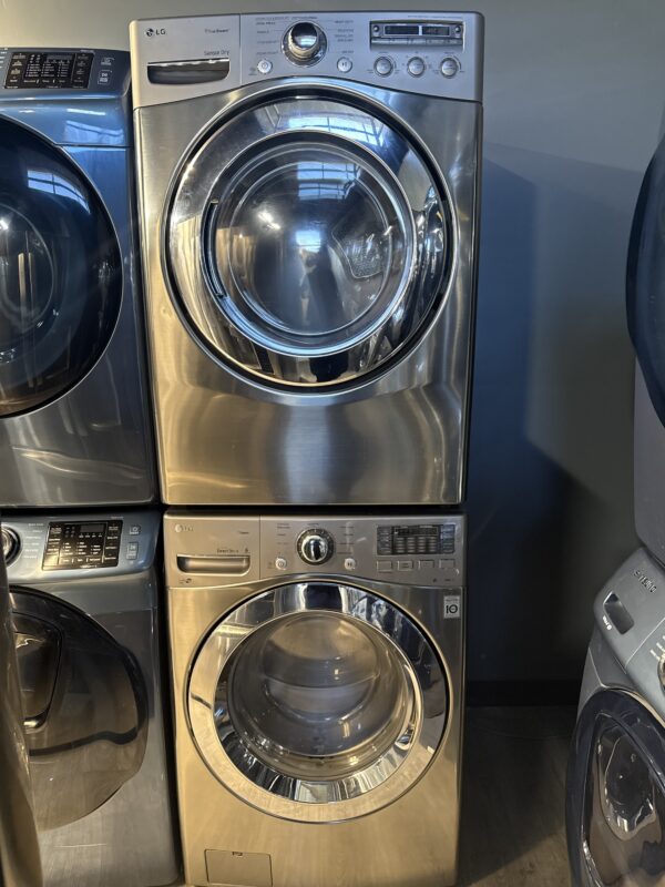 LG Stainless steel front load washer & dryer set